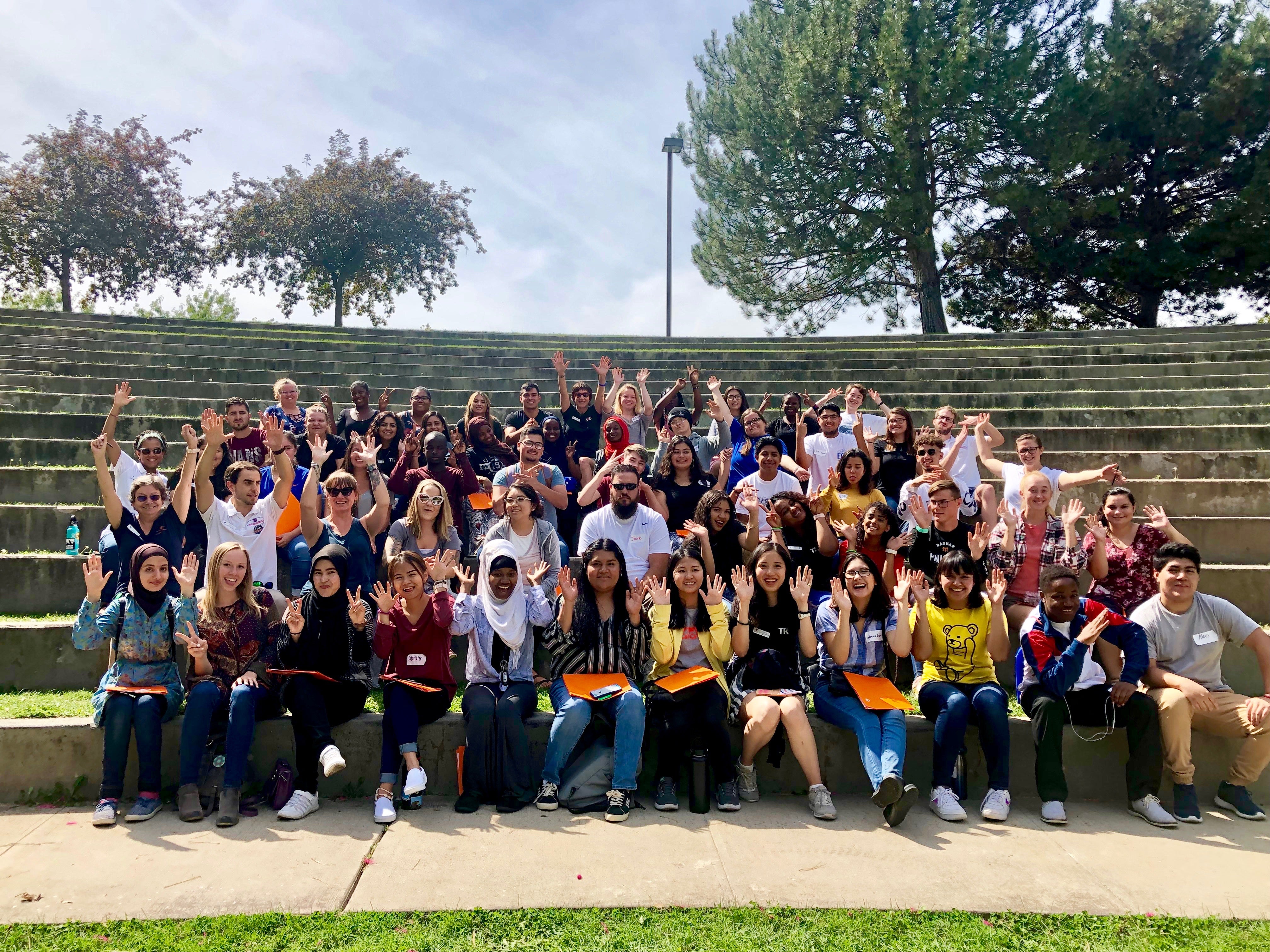 Fall 2019 TRIO Orientation_Fun Group Photo